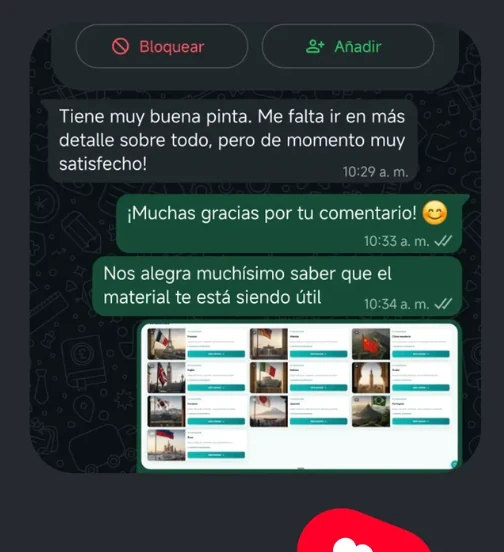 Testimonio de alumno 6