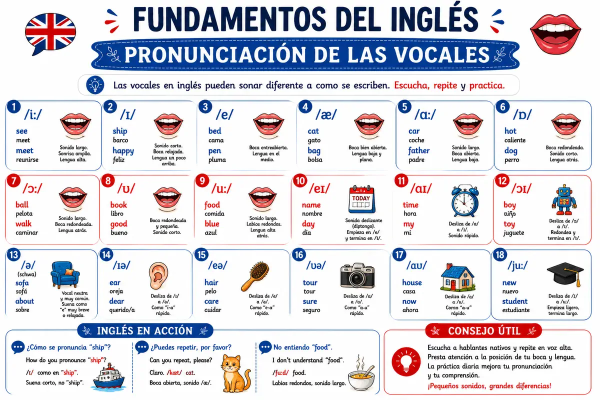 Página ilustrada del material