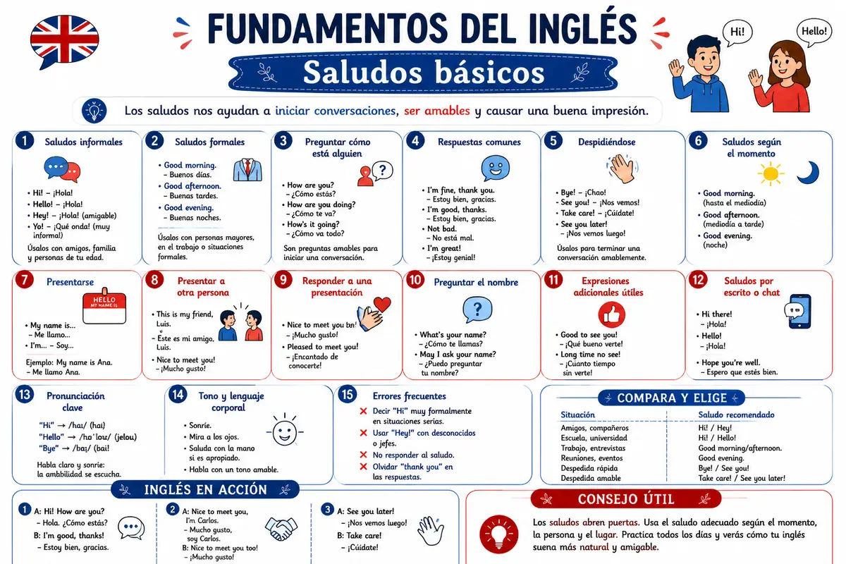 Página ilustrada del material