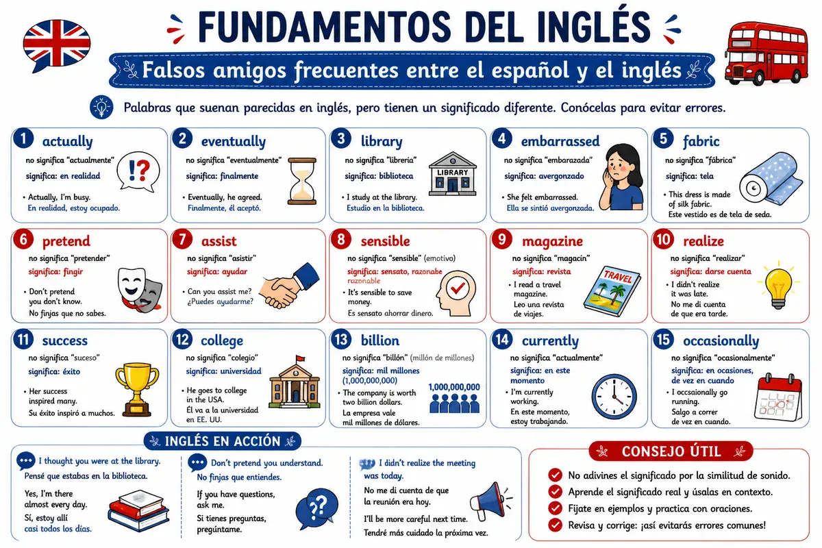 Página ilustrada del material