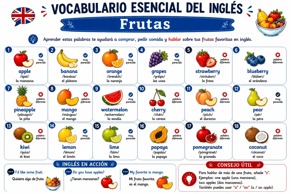 Página ilustrada del material
