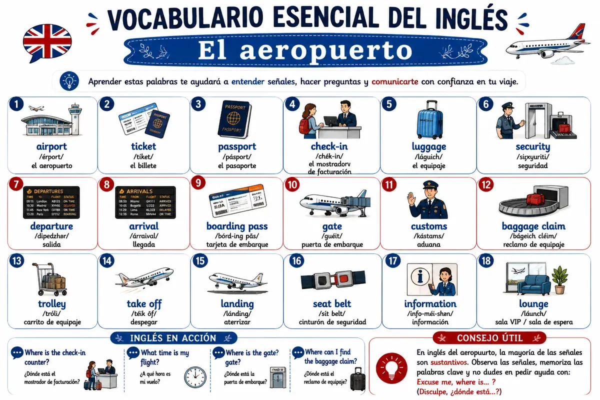Página ilustrada del material