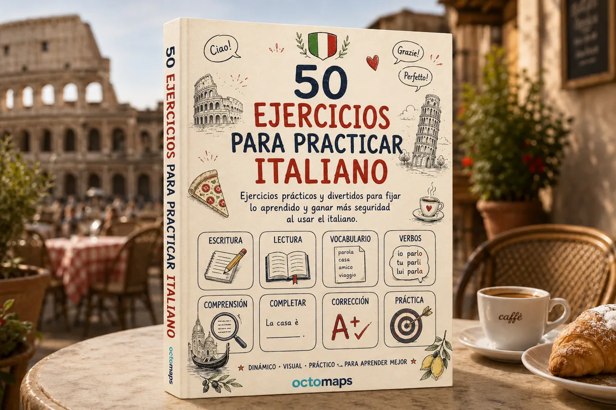 Bono 4: 50 Ejercicios para Practicar Italiano